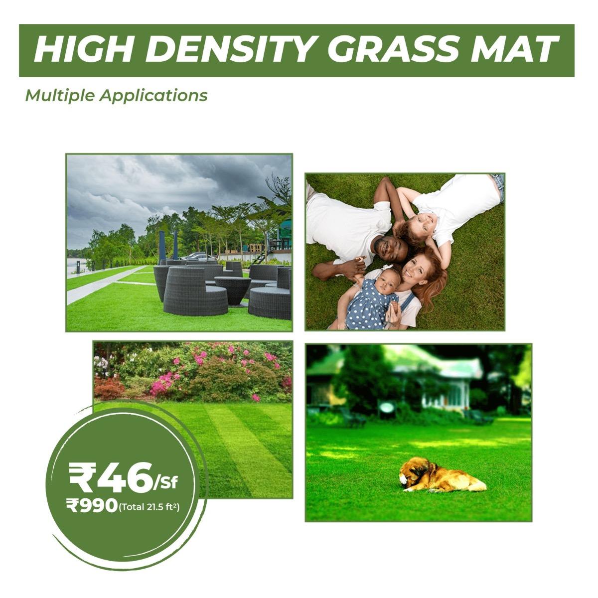 Artificial Grass-Mixed Colour-35MM-P0210-1M x 2M ₹46 - ₹990_3