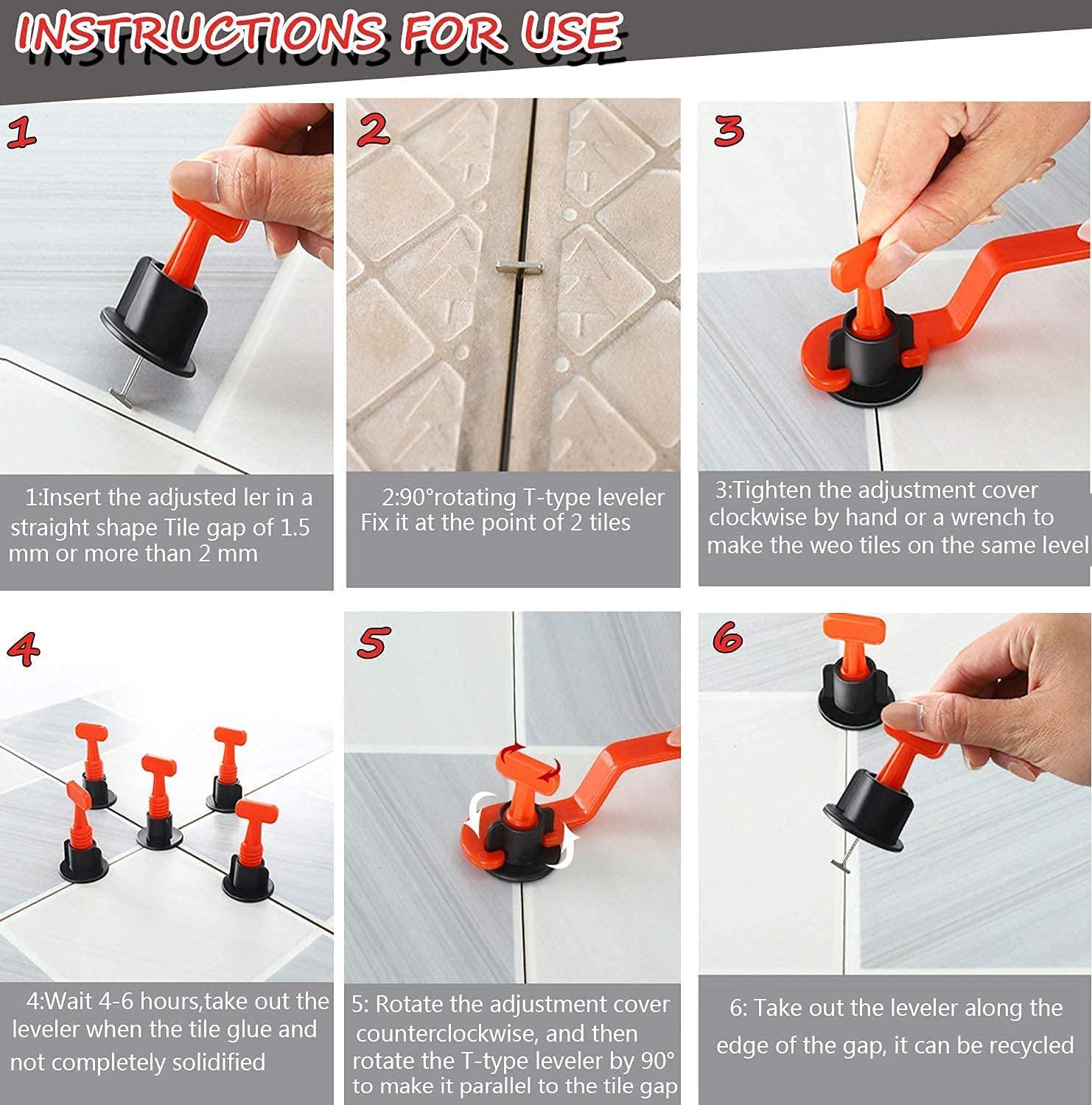 A4 PLAST TILE LEVELING JACK REUSABLE [50PC]-1pack  ₹414= ₹414_2